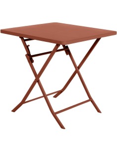 GREESBORO TAVOLO 70X70 PIEGHEVOLE AMBRA