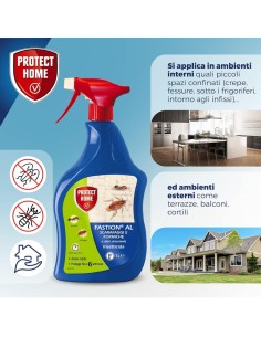 INSETTICIDI: vendita online INSETTICIDA FASTION AL 1 LITRO PROTECT HOME SCARAFAGGI E FORMICHE in offerta 2