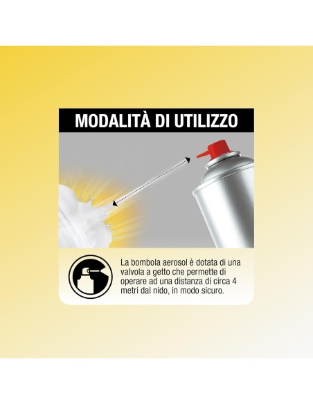 INSETTICIDI: vendita online INSETTICIDA SCHIUMOGENO A GETTO STOP VESPE 750 ML PROTECT HOME in offerta