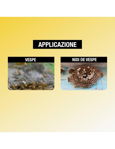 INSETTICIDI: vendita online INSETTICIDA SCHIUMOGENO A GETTO STOP VESPE 750 ML PROTECT HOME in offerta