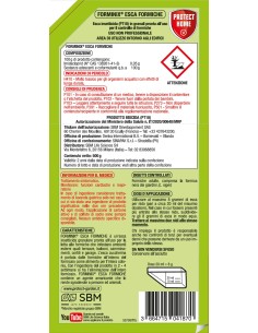 INSETTICIDI: vendita online ESCA FORMICHE IN GRANULI FORMINIX PROTECT HOME 500 GRAMMI CON MISURINO in offerta 2