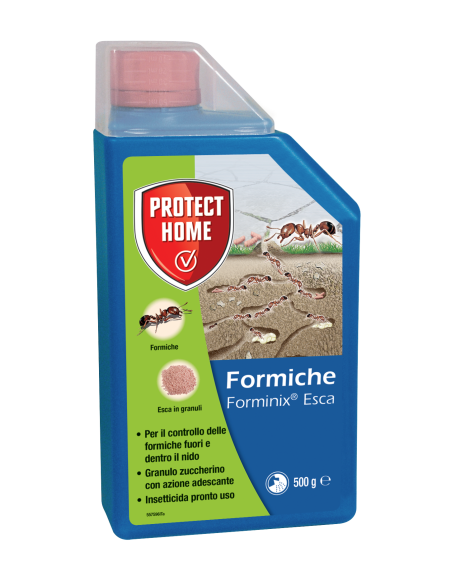 INSETTICIDI: vendita online ESCA FORMICHE IN GRANULI FORMINIX PROTECT HOME 500 GRAMMI CON MISURINO in offerta