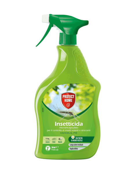 INSETTICIDI: vendita online INSETTICIDA ZANZARE CIMICI MOSCHE FASTION AL 750 ML PROTECT HOME in offerta