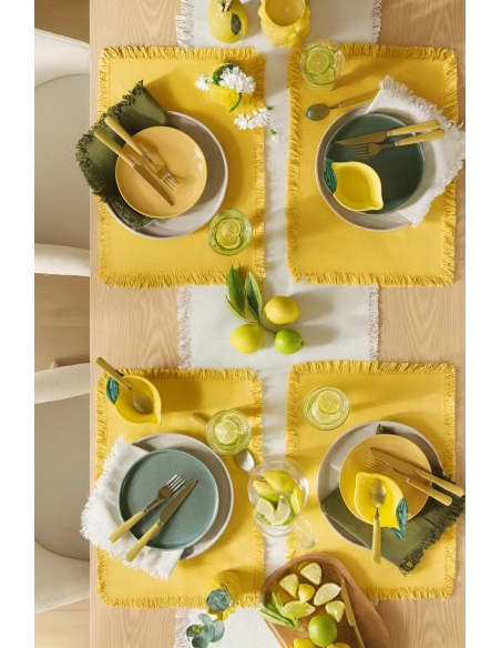 PIATTI: vendita online PIATTO PIANO Ø 27 CM TERRE VERDE KAKI SECRET DE GOURMET IN PORCELLANA in offerta