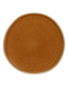 PIATTI: vendita online PIATTO PIANO WONJA OCRA Ø 27 CM SECRET DE GOURMET IN PORCELLANA in offerta 2