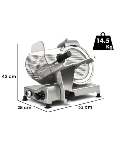AFFETTATRICI: vendita online AFFETTATRICE SEMIAUTOMATICA LAMA 25 CM ACCIAIO INOX G20157 in offerta 2