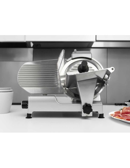 AFFETTATRICI: vendita online AFFETTATRICE SEMIAUTOMATICA LAMA 25 CM ACCIAIO INOX G20157 in offerta
