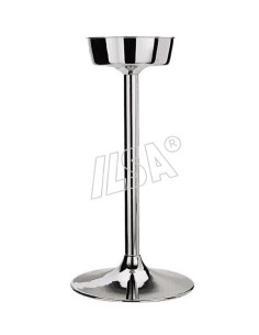 PORTAGHIACCIO-SECCHIELLI-INVINATORI: vendita online COLONNA PORTA SECCHIELLO ACCIAIO INOX H.60CM ILSA in offerta
