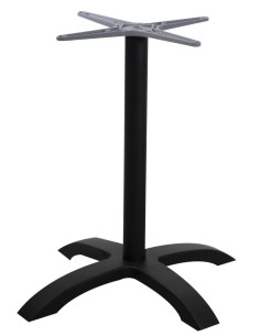 BASI TAVOLO: vendita online BASE TAVOLO ALAN VACCHETTI 52 X 52 ALTEZZA 72 CM IN ALLUMINIO NERO in offerta
