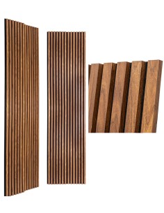PANNELLO DECORATIVO 205658B COLVA CM.60X240 SCURO MDF/POLIETILENE