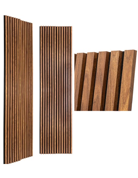 PANNELLO DECORATIVO 205658B COLVA CM.60X240 SCURO MDF/POLIETILENE