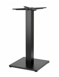 BASI TAVOLO: vendita online BASE TAVOLO TIFFANY ALTEZZA 73 CM NERO ZINCATO IN ACCIAIO SCAB in offerta