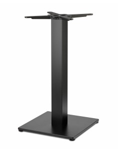 BASI TAVOLO: vendita online BASE TAVOLO TIFFANY ALTEZZA 73 CM NERO IN ACCIAIO SCAB in offerta