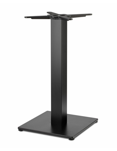 BASI TAVOLO: vendita online BASE TAVOLO TIFFANY ALTEZZA 73 CM NERO IN ACCIAIO SCAB in offerta