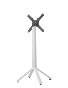 BASI TAVOLO: vendita online BASE TAVOLO RIBALTABILE NEMO ALTEZZA 109 CM ALLUMINIO VERNICIATO BIANCO SCAB in offerta