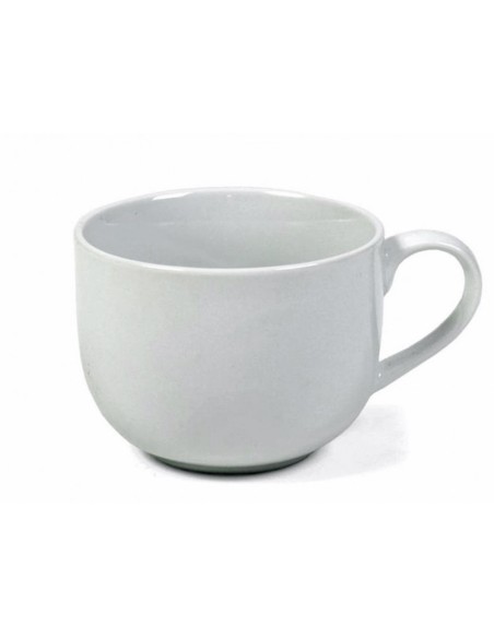TAZZONE JUMPO CM.12X7H BIANCO MELAMINA