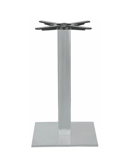 BASI TAVOLO: vendita online BASE TAVOLO A COLONNA IN ACCIAIO INOX SAMMY ALTEZZA 72 CM in offerta
