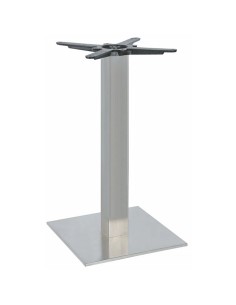 BASI TAVOLO: vendita online BASE TAVOLO A COLONNA IN ACCIAIO INOX SAMMY ALTEZZA 72 CM in offerta 2