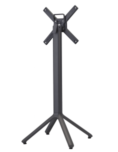 BASI TAVOLO: vendita online BASE TAVOLO RIBALTABILE NEMO ALTEZZA 109 CM ALLUMINIO VERNICIATO ANTRACITE SCAB in offerta