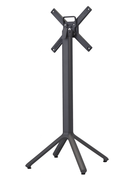 BASI TAVOLO: vendita online BASE TAVOLO RIBALTABILE NEMO ALTEZZA 109 CM ALLUMINIO VERNICIATO ANTRACITE SCAB in offerta