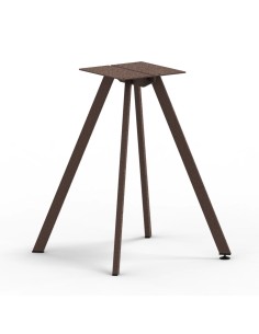 BASE TAVOLO ALICE BRONZO CM.57X57X73H CON TRATTAMENTO EPOSSIDICO VE...
