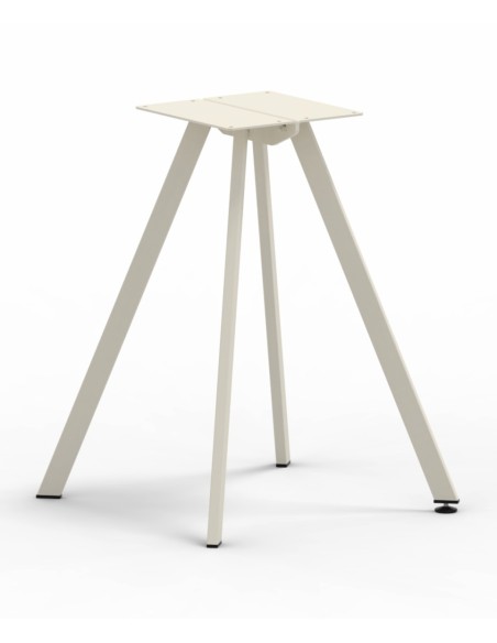 BASI TAVOLO: vendita online BASE TAVOLO ALICE BIANCA 57 X 57 ALTEZZA 73 CM METALLO CON TRATTAMENTO EPOSSIDICO VERMOBIL in off...