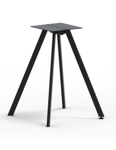 BASI TAVOLO: vendita online BASE TAVOLO ALICE GRIGIO ANTICO 57 X 57 ALTEZZA 73 CM METALLO CON TRATTAMENTO EPOSSIDICO VERMOBIL...