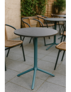 BASI TAVOLO: vendita online BASE TAVOLO FISSO TRIPE' MAXI SCAB ALTEZZA 73 CM AVIO IN ACCIAIO in offerta 2