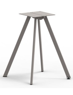 BASI TAVOLO: vendita online BASE TAVOLO ALICE FANGO 57 X 57 ALTEZZA 73 CM METALLO CON TRATTAMENTO EPOSSIDICO VERMOBIL in offerta