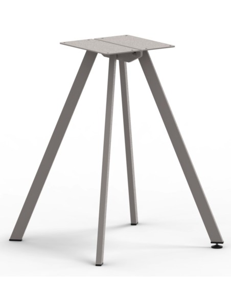 BASI TAVOLO: vendita online BASE TAVOLO ALICE FANGO 57 X 57 ALTEZZA 73 CM METALLO CON TRATTAMENTO EPOSSIDICO VERMOBIL in offerta