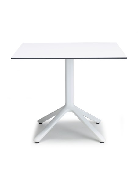 BASI TAVOLO: vendita online BASE TAVOLO FISSO A COLONNA NEMO MAXI SCAB ALTEZZA 73 CM LINO IN ALLUMINIO in offerta