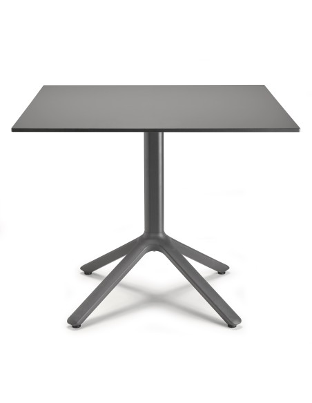 BASI TAVOLO: vendita online BASE TAVOLO FISSO A COLONNA NEMO MAXI SCAB ALTEZZA 73 CM ANTRACITE IN ALLUMINIO in offerta