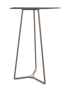 BASI TAVOLO: vendita online BASE TAVOLO ATOMO 3 GAMBE ALTEZZA 109 CM CARAMELLO SCAB IN ALLUMINIO E ACCIAIO in offerta