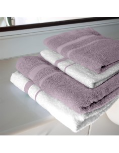 LENZUOLA E ASCIUGAMANI: vendita online SET 4 ASCIUGAMANI 2 OSPITE + 2 VISO COLORI ASSORTITI in offerta 2