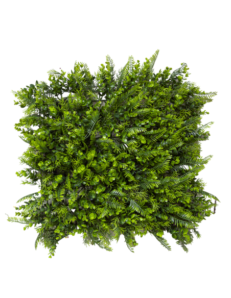 COMPLEMENTI D'ARREDO: vendita online PANNELLO PARETE SINTETICO 50 X 50 CM EUCALIPTO-FELCE in offerta