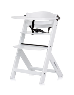 SEGGIOLONI: vendita online SEGGIOLONE PAPPA TIP TOP 2 IN 1 BIANCO IN LEGNO CHIPOLINO in offerta