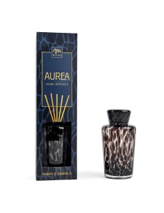 DIFFUSORE AMBRA/SANDALO LT.2 VETRO CON BACCHETTE 30057