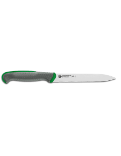 TECNA: vendita online COLTELLO MULTIUSO MICRODENTATO TECNA VERDE 14 CM AMBROGIO SANELLI in offerta