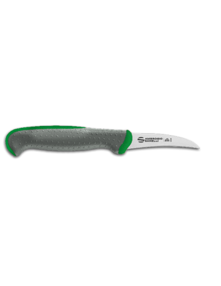 TECNA: vendita online COLTELLO CURVO VERDURA TECNA VERDE 7 CM AMBROGIO SANELLI in offerta