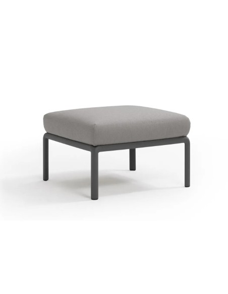 COMPLEMENTI D'ARREDO: vendita online POUF KOMODO 70 X 70 ALTEZZA 49 ANTRACITE IN POLIPROPILENE NARDI in offerta