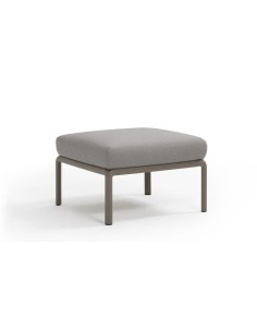 COMPLEMENTI D'ARREDO: vendita online POUF KOMODO 70 X 70 ALTEZZA 49 CM TORTORA IN POLIPROPILENE NARDI in offerta