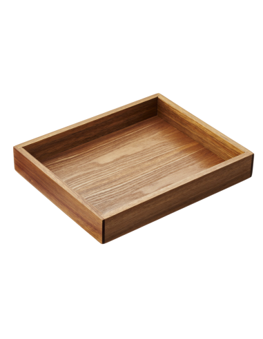 ALZATE-PORTATORTE-ESPOSITORI: vendita online VASSOIO / SUPPORTO BUFFET ACACIA TRAY LEONE 53 X 32,5 CM IN LEGNO in offerta