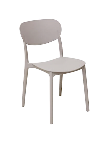 SEDIE-POLTRONE: vendita online SEDIA 5FIVE TORTORA IMPILABILE 54,5 X 46 X 79 CM IN PLASTICA in offerta