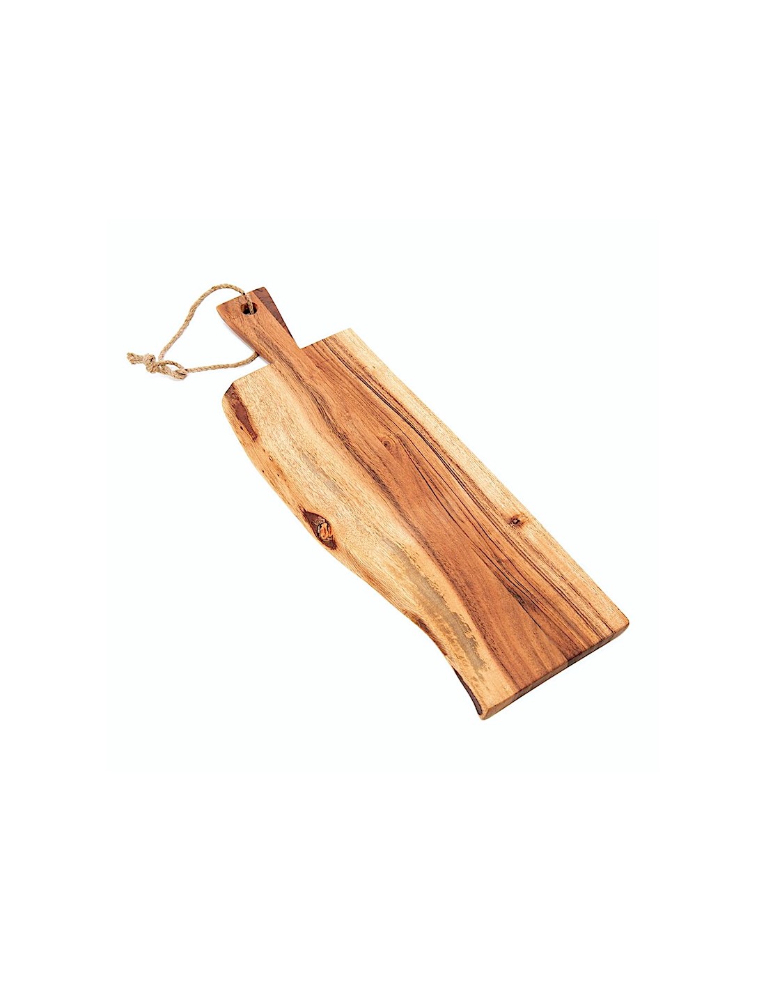 VASSOI-TAGLIERI LEGNO: vendita online TAGLIERE IN LEGNO NATURALE 55 X 16 CM CON MANICO MERCURY in offerta