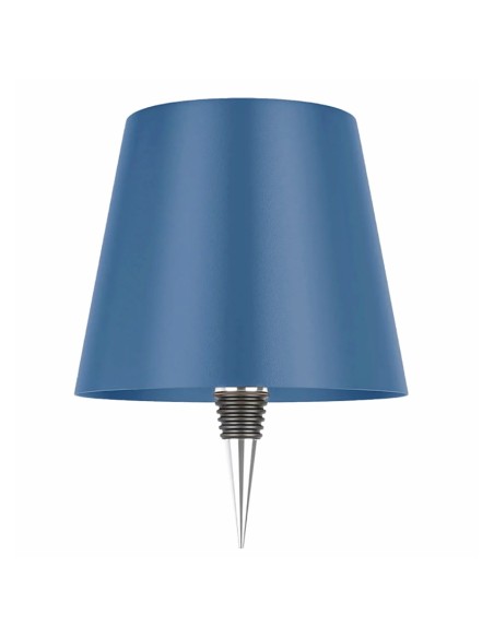 LAMPADE-LAMPADARI-SERIE LUMINOSE: vendita online LAMPADA PARALUME TOUCH METAL AVION Ø 11 ALTEZZA 13 CM CON INSERTO in offerta