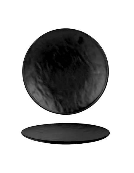 PIATTI: vendita online PIATTO TONDO NERO ORGANIC Ø 20 CM IN MELAMINA IBC in offerta