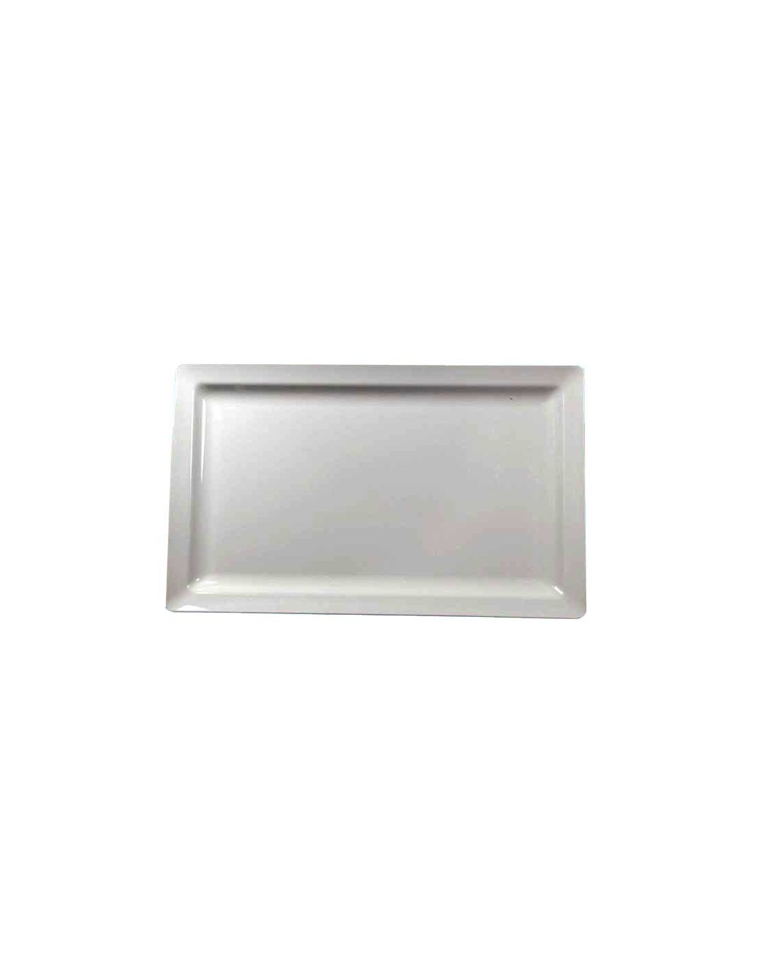VASSOI-TAGLIERI: vendita online VASSOIO BIANCO RETTANGOLARE 44 X 27 CM IN MELAMINA IBC in offerta