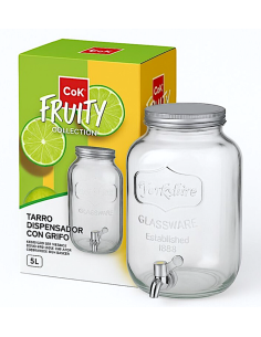 FRUITY DISPENSER BEVANDE LT.5 CON RUBINETTO