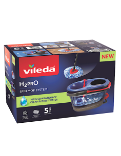 ACCESSORI: vendita online VILEDA H2PRO SPIN MOP SYSTEM LAVAPAVIMENTI CON CENTRIFUGA in offerta