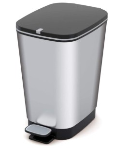 CHIC BIN PATTUMIERA LT.30 ACCIAIO